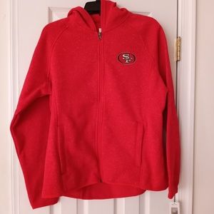 Womens NFL San Francisco Hoodie Womens San Francisco 49ers